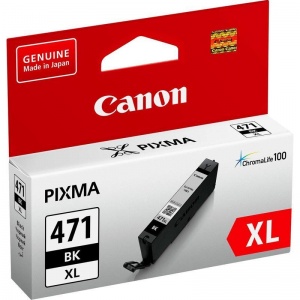 Картридж оригинальный Canon CLI-471XLBK (810 страниц) черный (0346C001)