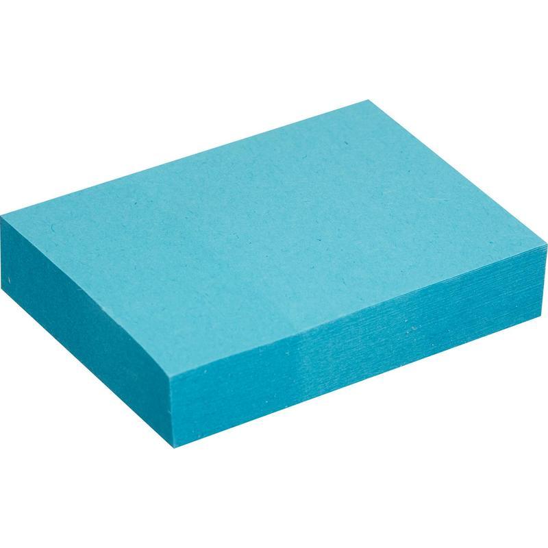 Стикеры (самоклеящийся блок) Attache Economy, 38x51мм, синий, 100 листов