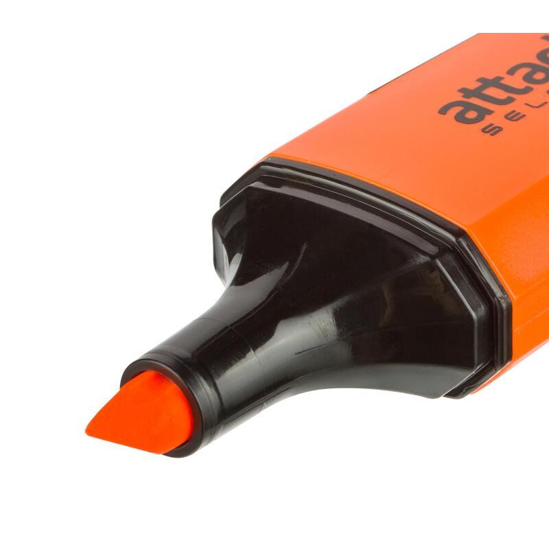 Маркер-текстовыделитель Attache Selection Neon Dash (1-5мм, оранжевый), 12шт.