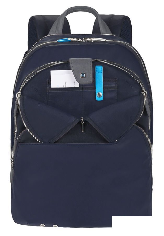 Рюкзак дорожный Piquadro Coleos, натур.кожа и кожзам, синий (CA2944OS/BLU2)