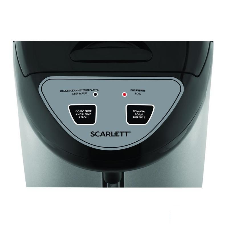 Термопот Scarlett SC-ET10D50, черный/серебристый