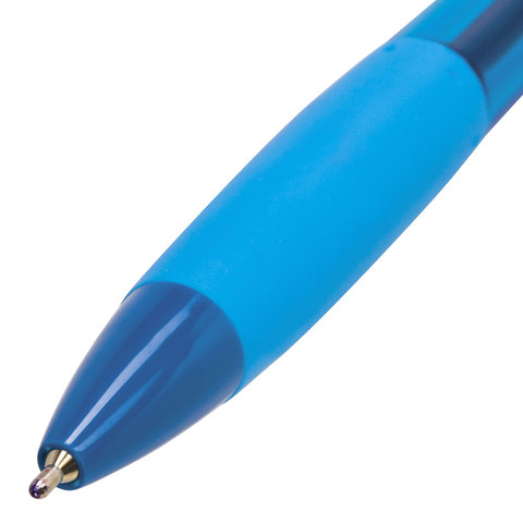 Ручка шариковая автоматическая Brauberg Fruity RG (0.35мм, синий цвет чернил, масляная основа) 12шт. (OBPR127)