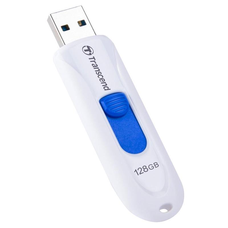 Флэш-диск USB 128Gb Transcend JetFlash 790, USB3.1 (TS128GJF790W)