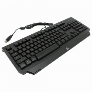 Клавиатура игровая Gembird KB-G300L, USB, 104 кнопки, с подсветкой, черный