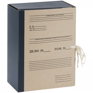 Папка архивная с завязками OfficeSpace (А4, корешок 120мм, переплетный картон/бумвинил) (312554), 20шт.