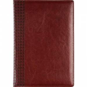 Ежедневник недатированный А5 InFolio Lozanna (160 листов) обложка кожзам, коричневая