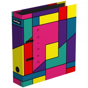 Папка с арочным механизмом Berlingo Color Block (80мм, А4, ламинированная) с рисунком (AMl80S03), 16шт.