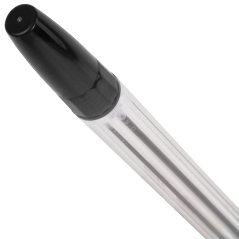 Ручка шариковая Brauberg Line (0.5мм, черный цвет чернил) 1шт. (141098)