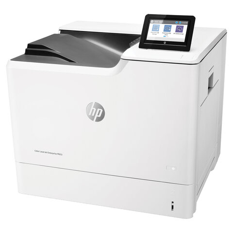Принтер лазерный ЦВЕТНОЙ HP Color LJ Enterprise M653dn, А4, 56 страниц/мин, 120000 страниц/месяц, ДУПЛЕКС, сетевая карта, (J8A04A)