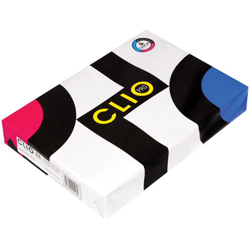 Бумага белая Clio Pro (А4, 80 г/кв.м, 161% CIE) 500 листов (025057)