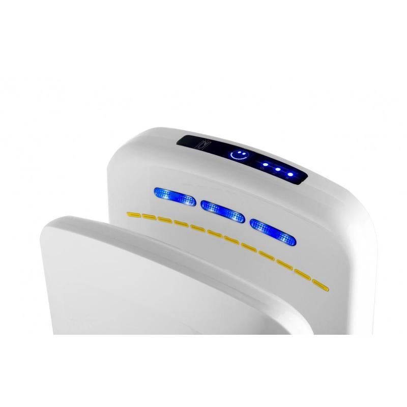 Сушилка для рук электрическая BXG-JET-7200 UV, сенсорная, 1850Вт, пластик, белый