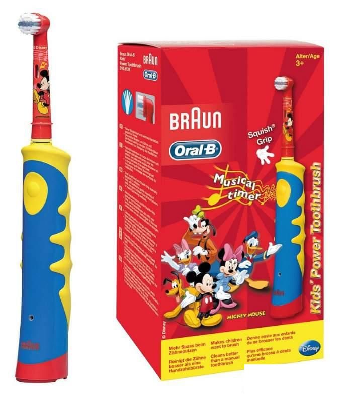 Электрическая зубная щетка Oral-B Mickey Kids D10.513 (80206610)