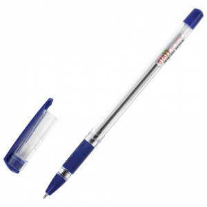 Ручка шариковая Staff Basic OBP-11 (0.5мм, синий цвет чернил, масляная основа) 36шт. (143744)