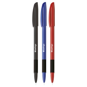 Ручка шариковая Berlingo Metallic Pro (0.5мм, синий цвет чернил) 50шт. (CBp_70753)
