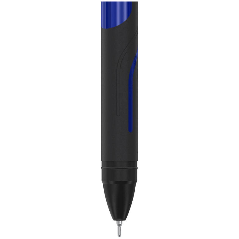 Ручка гелевая Berlingo Shuttle (0.5мм, синий, игольчатый стержень) 12шт. (Cgp_50019)
