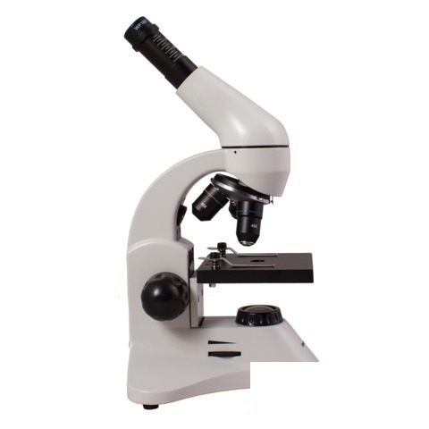 Микроскоп учебный Levenhuk Rainbow 50L PLUS, 64-1280 кратный, монокулярный, 3 объектива (69051)
