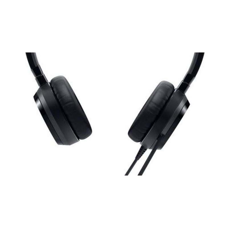 Гарнитура проводная Dell Headset Pro-UC350, накладные, черный