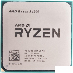 Процессор AMD Ryzen 3 1200, SocketAM3+, BOX (YD1200BBAEBOX)
