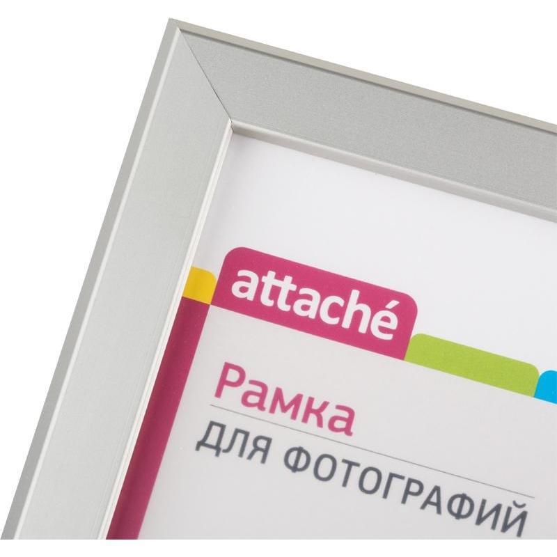Рамка для фотографий Attache (А3, 300x420мм, алюминий/пластик, рамка 20мм) серебристая, 1шт.