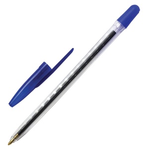 Ручка шариковая Стамм 111 (1мм, синий цвет чернил) 50шт. (РС01)