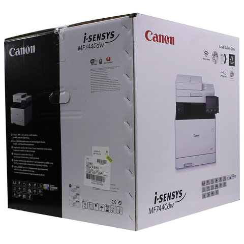 МФУ цветное Canon i-SENSYS MF744Cdw, белый, USB/LAN/Wi-Fi (3101C031)