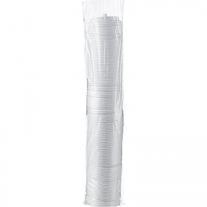 Крышка для стакана Huhtamaki, пластик, с клапаном, d=90мм, белая, 100шт. (HSL90)