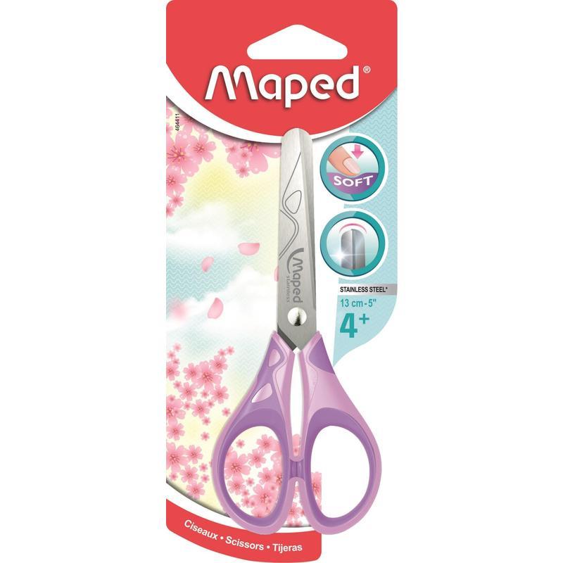Ножницы детские Maped Essentials Soft Pastel, 130мм, классические (464411)