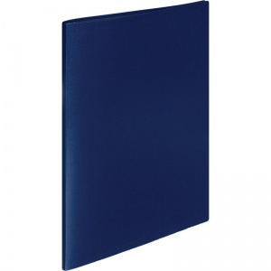 Папка файловая 10 вкладышей Attache (А4, пластик, 10мм, 500мкм) синяя (055-10Е)