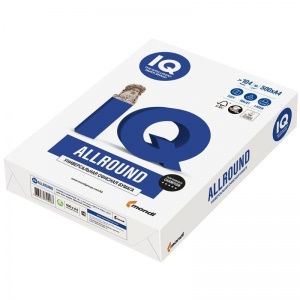 Бумага белая IQ Allround (А4, 72-80 г/кв.м, 150-165% CIE) 500 листов
