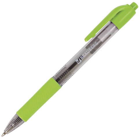 Ручка шариковая автоматическая Brauberg Instinct (0.35мм, синий цвет чернил) 1шт. (141548)