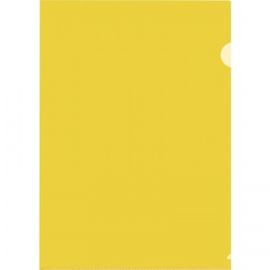 Папка-уголок Attache (А4, 150мкм, пластик) желтая, 10шт.