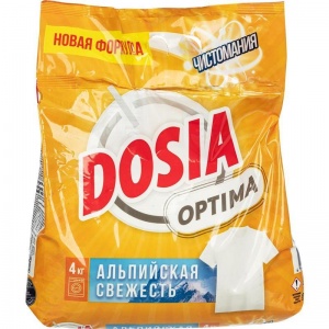 Стиральный порошок-автомат Dosia Optima "Альпийская свежесть", 4кг (4640018993268), 4шт.