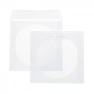 Конверт для CD/DVD дисков inФОРМАТ, с окном, стрип, 1000шт. (EPCDS00WD)