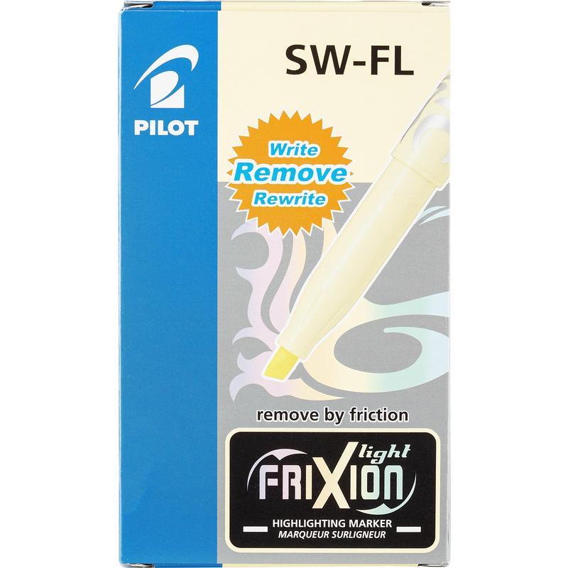 Маркер-текстовыделитель стираемый Pilot Frixion Light Soft (1-3мм, оранжевый), 12шт.
