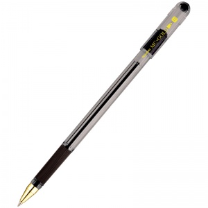 Ручка шариковая MunHwa MC Gold (0.7мм, черный цвет чернил, масляная основа) 1шт. (BMC10-01)