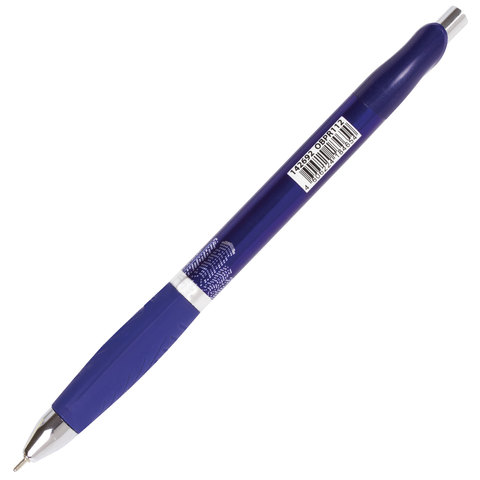 Ручка шариковая автоматическая Brauberg Metropolis-X (0.35мм, синий цвет чернил, масляная основа) 1шт. (OBPR112)