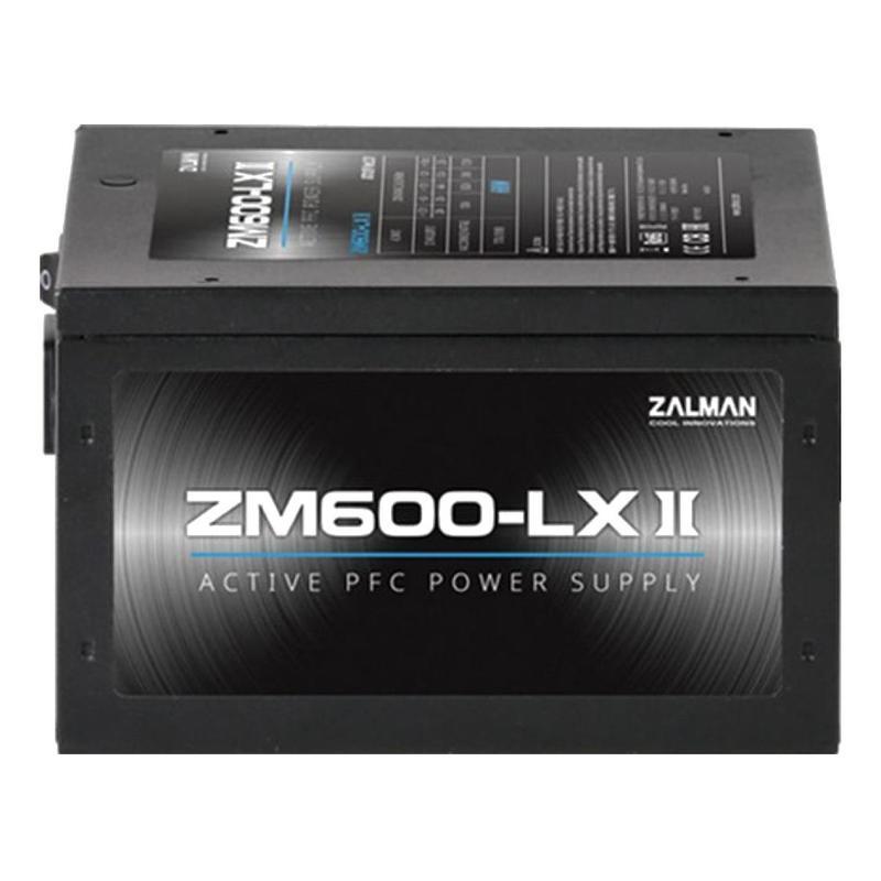 Блок питания Zalman ZM600-LXII 600Вт, черный