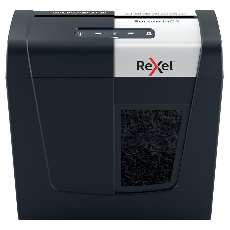 Уничтожитель документов Rexel Secure MC3 (5-й уровень секретности, объем корзины 10л)