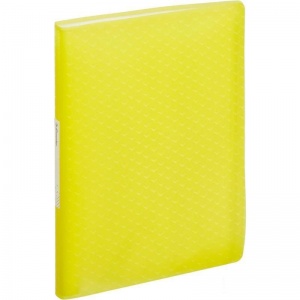 Папка файловая 80 вкладышей Esselte Colour'Ice (А4, пластик, 500мкм) желтая