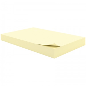 Стикеры (самоклеящийся блок) Berlingo Standard, 76x51мм, желтый пастель, 100 листов (HN7651SGe), 12 уп.