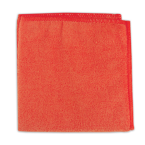 Салфетка хозяйственная Лайма (30x30см) микрофибра, оранжевая, 1шт. (601242)