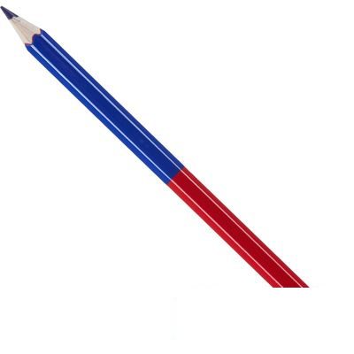 Карандаш двухцветный Koh-I-Noor (красно-синий, L=175мм, D=9мм, d=3.8мм, 6гр, утолщенный) 12шт. (34230EG006KS)