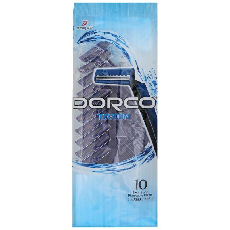 Бритва одноразовая Dorco TD708-10P, 10шт., 24 уп.