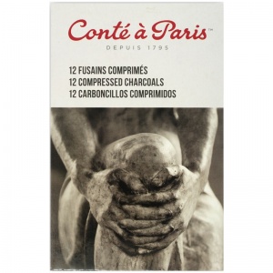Набор угля прессованного Conte a Paris, 12шт. (500364)