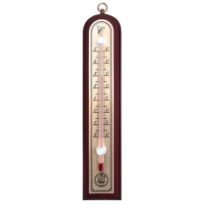 Термометр комнатный Garden Show, деревянный 188x39мм (без ртути)