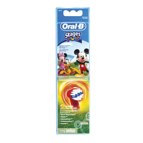 Насадка для зубных щеток Oral-B Kids Stages Power EB10, 2шт