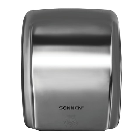 Сушилка для рук электрическая Sonnen HD-230S, 2100Вт, нержавеющая сталь (604195)