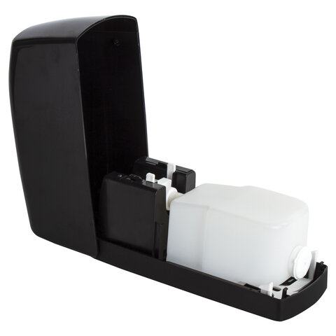 Диспенсер для жидкого мыла Лайма Professional, наливной сенсорный, 1000мл, черный, ABS-пластик (605779)