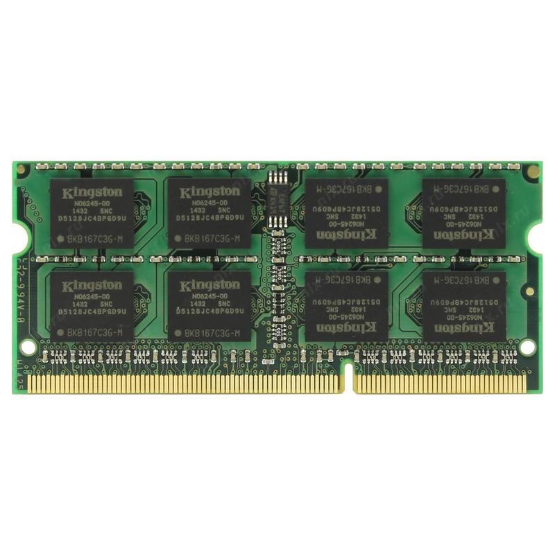 Модуль памяти SO-DIMM 8Gb Kingston ValueRAM (KVR1333D3S9/8G)