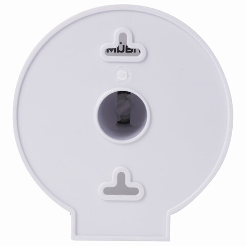 Диспенсер для туалетной бумаги рулонной Лайма, круглый, пластик тонированный серый (605046), 36шт.
